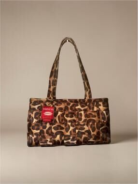 Harveys Seatbelt Bag Leopard Print Tote
